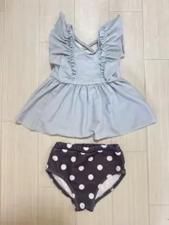 プティマイン　水着　女の子　セパレート　100