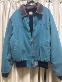 【レアカラー】 美品 Carhartt カーハート サンタフェジャケット ブルー Carhartt J14 BLU カーハート サンタフェジャケット - メルカリ