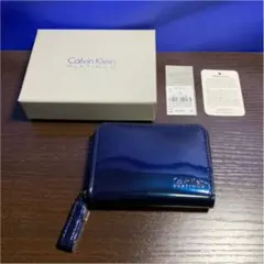 【新品】Calvin klein PLATINUM 小銭入れ 濃紺