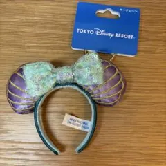 東京ディズニーリゾート ミニーマウス耳型キーホルダー