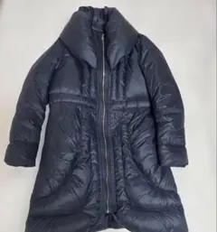 ❤️【美品】COMME CA ISM ダウンロングコート　ネイビー L❤️