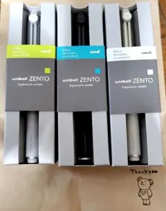 新品uniball ZENTO ユニボールゼント シグニチャーモデル 3本セット