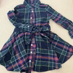 Polo Ralph Lauren チェック柄シャツワンピース 3T