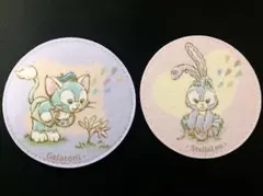 東京ディズニーシー ダッフィー&フレンズ コースター 非売品 2枚セット