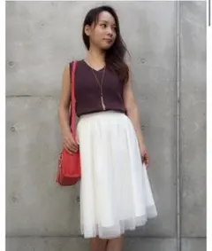 INGNI(イング) チュールミディ／スカート