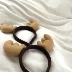 トナカイ　カチューシャ　2個セット