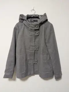 ZARA　フードつきコート