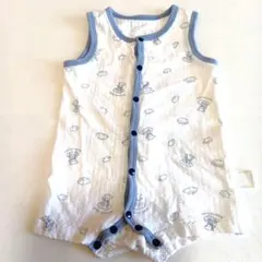 クマ柄ロンパース ~80cm