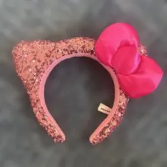 ユニバーサルスタジオ　キティちゃん スパンコールカチューシャ