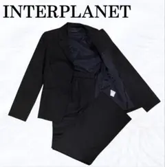 INTERPLANET セットアップ ブラック スーツ M〜L 大きいサイズのサムネイル