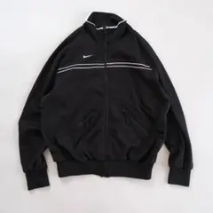 90s Nike TEAM NIKE ジップアップジャケット ブラック