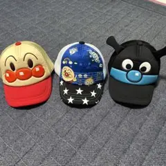 アンパンマンキャップ 3点セット