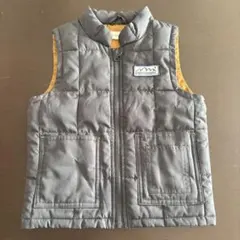 キムラタンDittomark グレー ダウンベスト 100