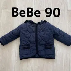 BeBe キルティングジャケット 90 コート アウター ジャンパー 女の子