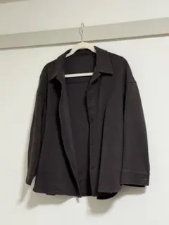 ユニクロ ブラッシュドジャージーシャツジャケット