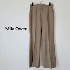 新品　ミラオーウェン　センターコバ　フレアパンツ　サイズ１