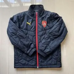 Puma FC キルティングジャケット 黒