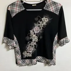 新品❣️未使用❣️タグ付き❣️ ✨社交ダンス　カットソー　半袖✨ 新品❣️未使用❣️タグ付き❣️ ✨社交ダンス カットソー 半袖