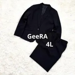 GeeRA ジーラ ワイドパンツ セットアップ フォーマル 17号 4L 大きい