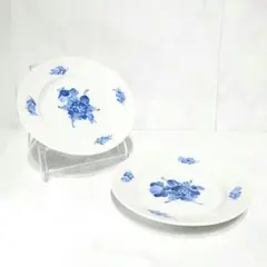 【未使用 • 19cm】ロイヤルコペンハーゲン ブルーフラワー プレート ペアのサムネイル