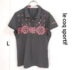 ルコックスポルティフ　レディースゴルフシャツ　サイズL