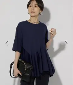 ペプラム トップス