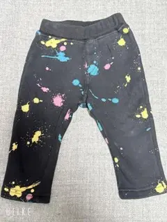 devilock スプラッタープリント パンツ 80 ボトムス ベビーキッズ 冬