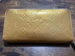 LOUIS VUITTON ヴェルニ 長財布 ゴールド