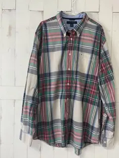 ビッグサイズ トミーヒルフィガー XL チェックシャツ