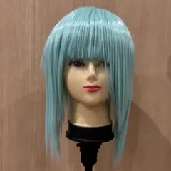 アシスト ウィッグ ショート コスプレ パステル グリーン ミント 初音ミク