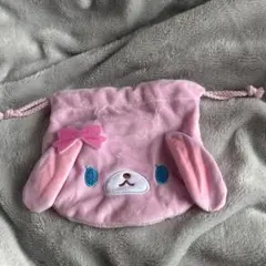 シュガーバニーズ ふわふわ巾着 ももうさ
