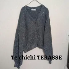 Te chichi TERRASSE ラメ入りニットカーディガンのサムネイル