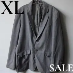 「即日発送」XL GU グレー テーラードビジネスジャケット