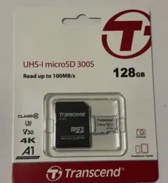 公式【新品・未開封】Transcend microSD 128GB 300S