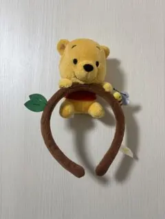 くまのプーさん ぬいぐるみ付きカチューシャ