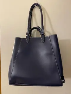 ルートート ROOTOTE レディース 合成皮革 2WAY トートバッグ　紺色