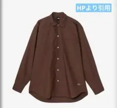 【値下】ノースフェイス　ロングスリーブロックステディシャツ ユニセックス シャツ