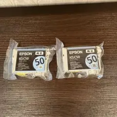 EPSON 純正インクカートリッジ ICLC50 ライトシアン 2個セットのサムネイル