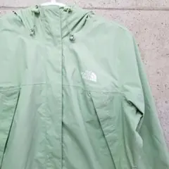 中古 古着 ノースフェイス マウンテンパーカー レディース Lサイズ 緑