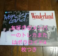 WEi Wonderland 新品 アルバム 2枚セット　トレカまたはポラロイド