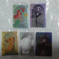 ディズニーキャラクター ウエハース メタリックプラカード