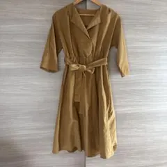 COCOON キャメル　ワンピース　M