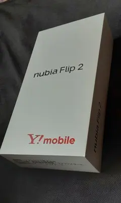 24時間以内発送 nubia Flip 2 ホワイト Y!mobile - メルカリ