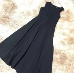 【ユニクロ】UNIQLO◆ ウルトラストレッチエアリズムワンピース◆黒◆Sサイズ