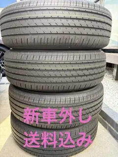 アルファード　8月登録新車外し　225/60/18 ヨコハマ 新車外し！】40アルファード純正 18インチホイール + 【新品