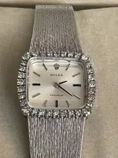 ROLEX プレシジョン レディース 手巻き 2613 ダイヤモンド装飾 2025年最新】ロレックス プレシジョン ダイヤの人気アイテム