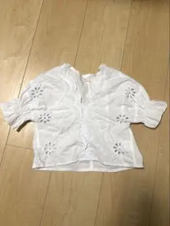après les cours トップス　ホワイト　白　90cm 女の子