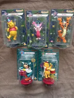 Disney クリスマスオーナメントくじ 5点セット