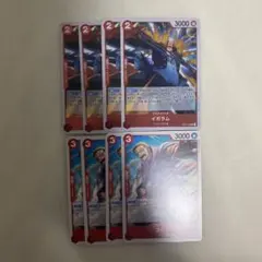 ワンピースカード　イガラム　コーザ　4枚セット