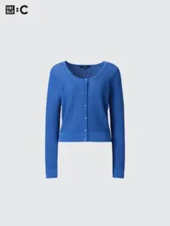 UNIQLO C レースラウンドネックショートカーディガン Mサイズ